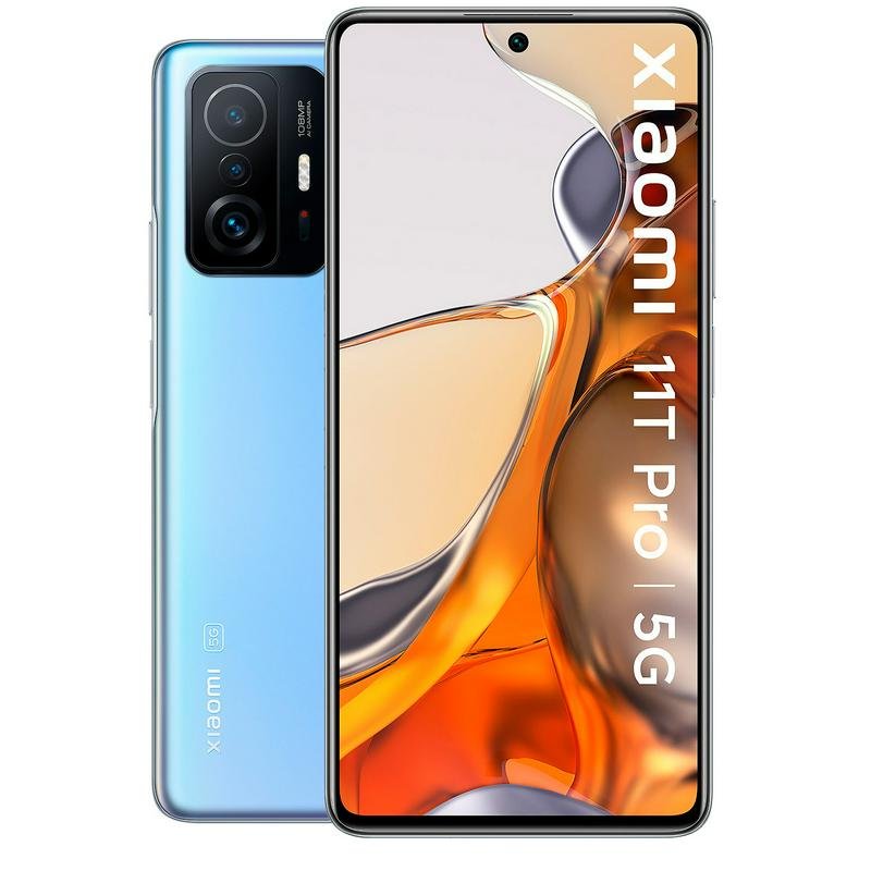 

Смартфон Xiaomi Mi 11T Pro 5G 12/256Gb Blue (EU), 11T Pro