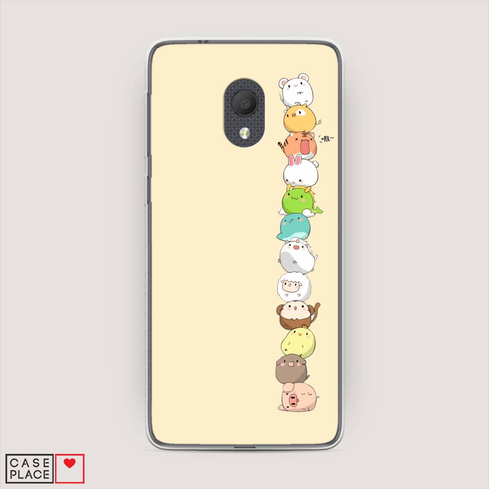 

Чехол Awog на Alcatel 1C 5003D (2019) / Алкатель 1C 5003D (2019) "Питомцы Чиби", 170650-2