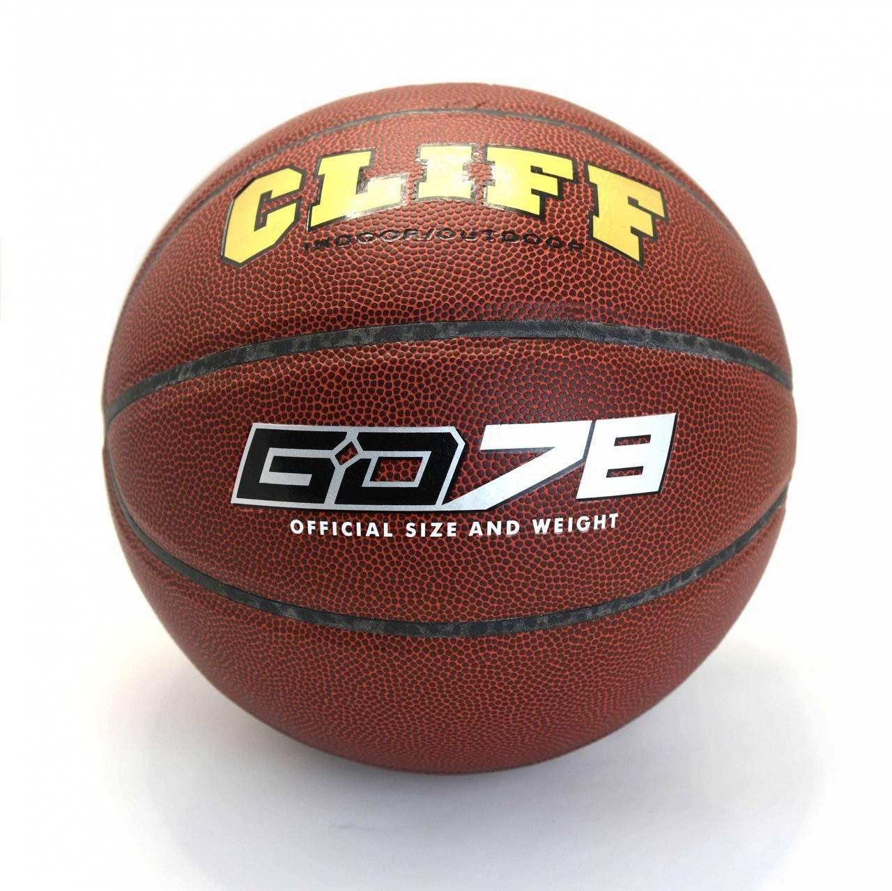 Мяч баскетбольный CLIFF 7, GD 78, PVC