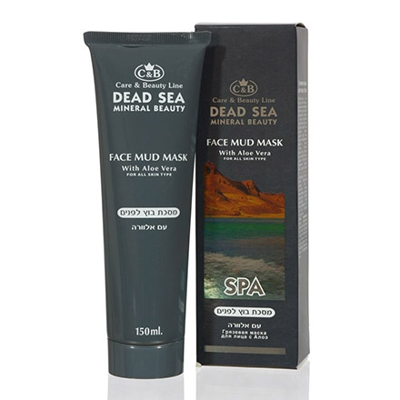 фото Маска для лица care & beauty line mud & aloe vera, 150 мл