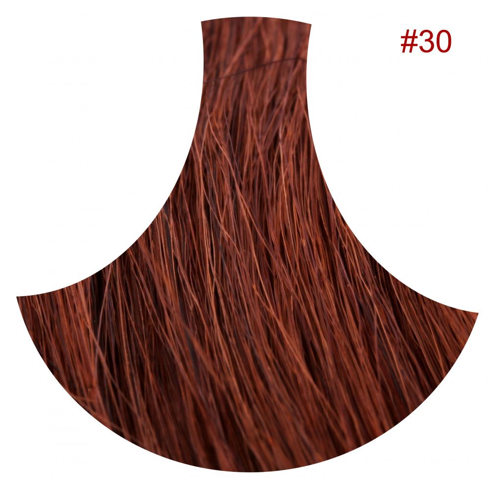 

Искусственные волосы Remy на клипсах 30 70-75 см, Каштановый, kr-4883