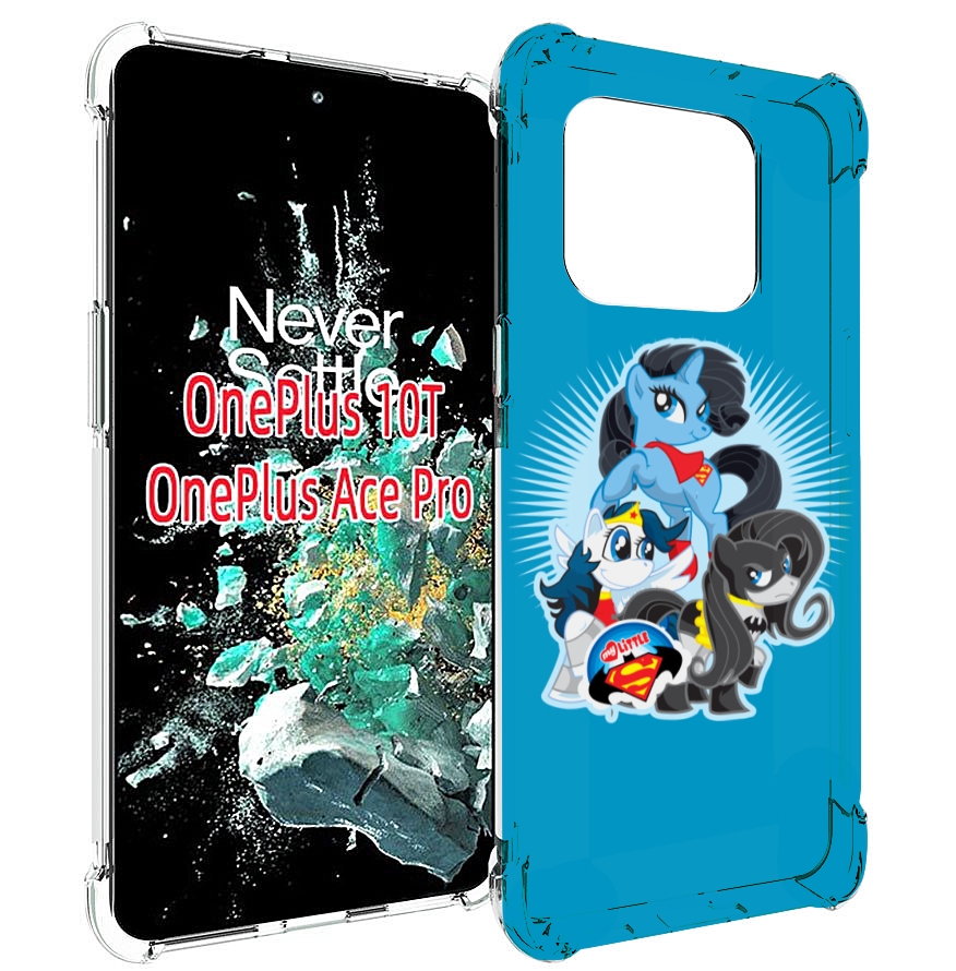 

Чехол MyPads Пони-литл для OnePlus 10T, Прозрачный, Tocco