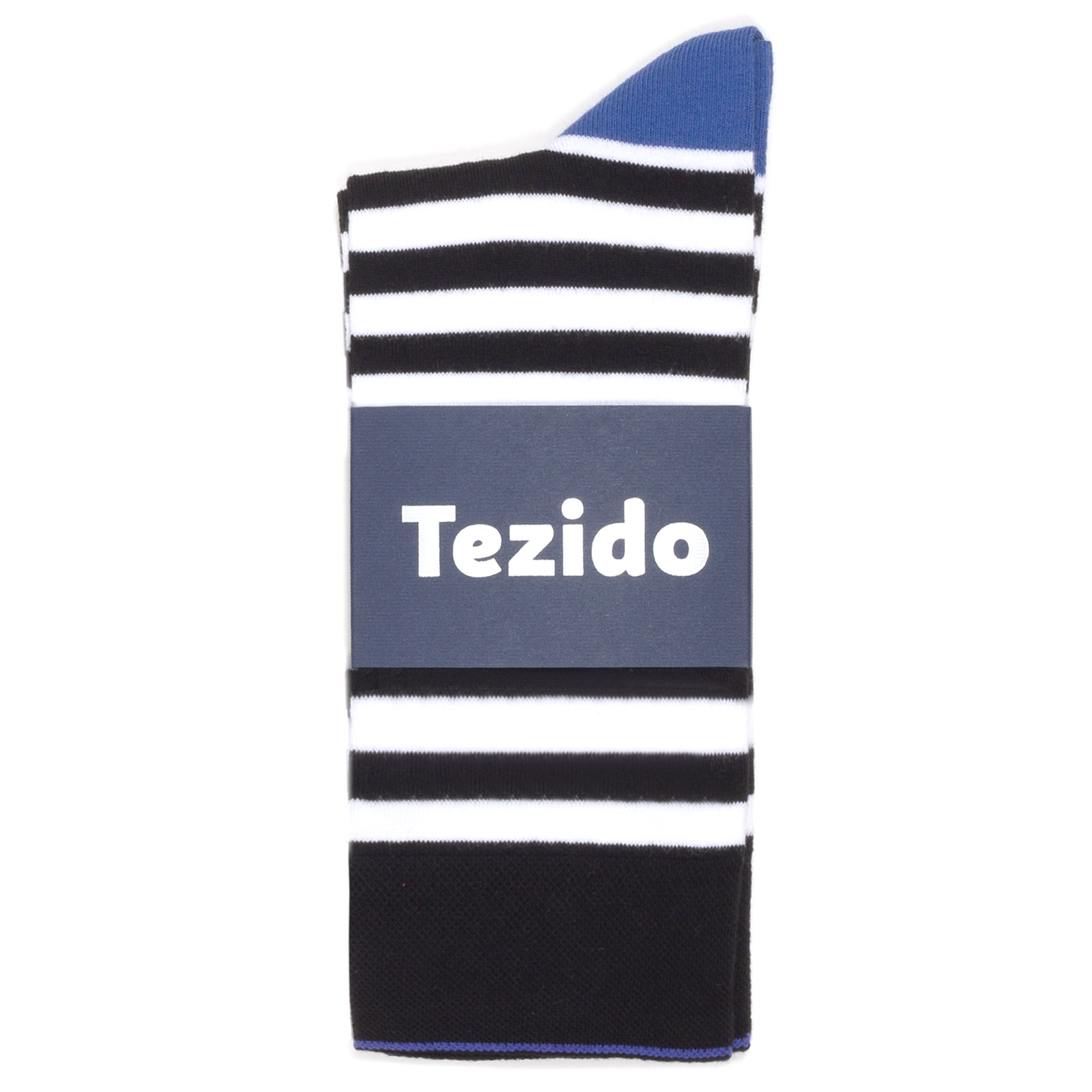 

Носки мужские Tezido Stripe черный/белый/синий 41-46, Stripe