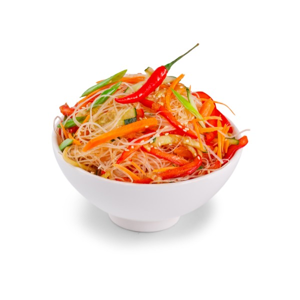 

Салат Фунчоза с овощами