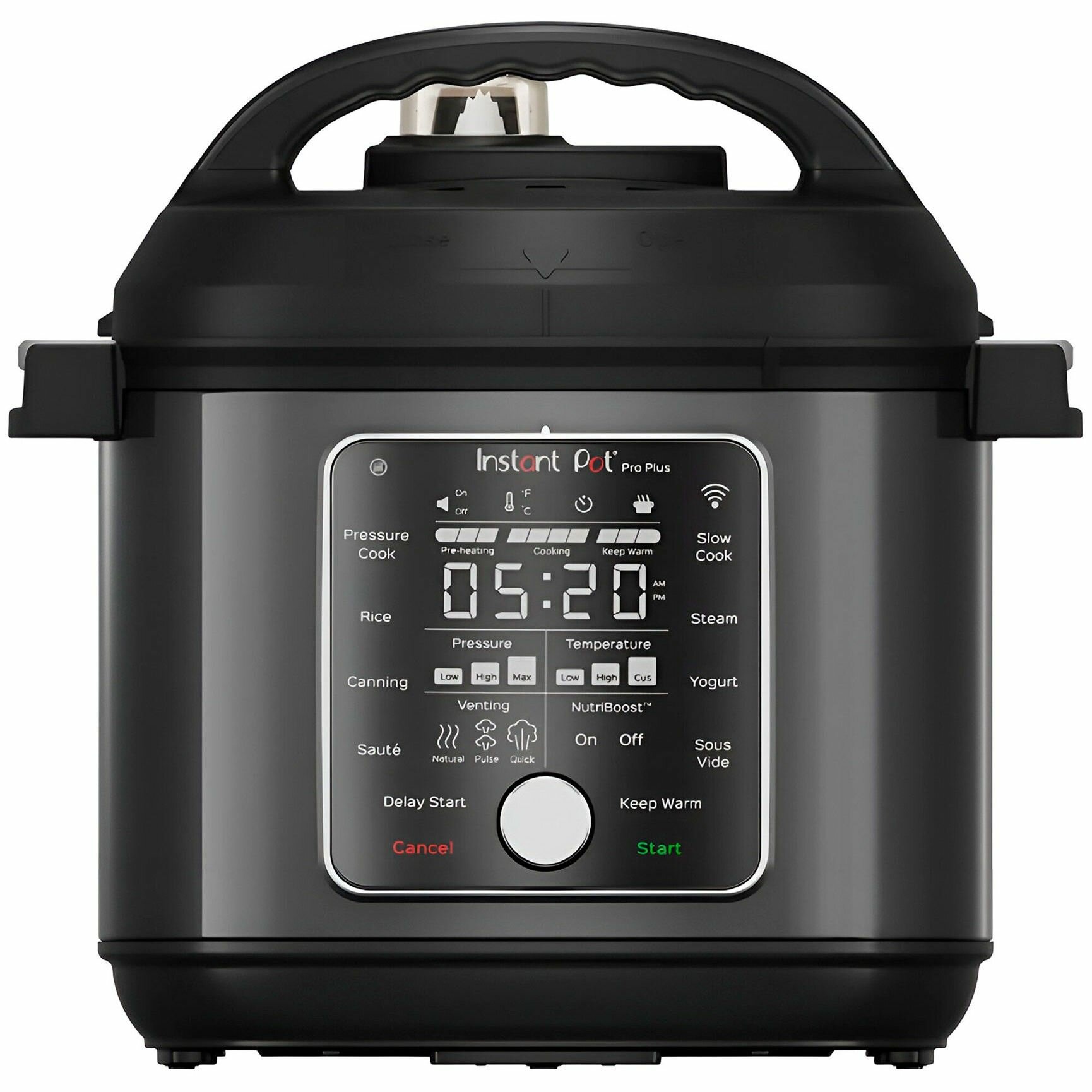 

Мультиварка Instant Pot Pro Plus 6 черный, Pot Pro Plus 6