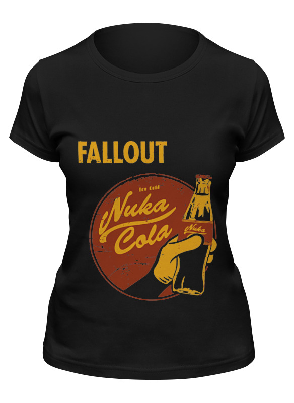 

Футболка женская Printio Fallout (nuka cola) черная L, Черный, Fallout (nuka cola)