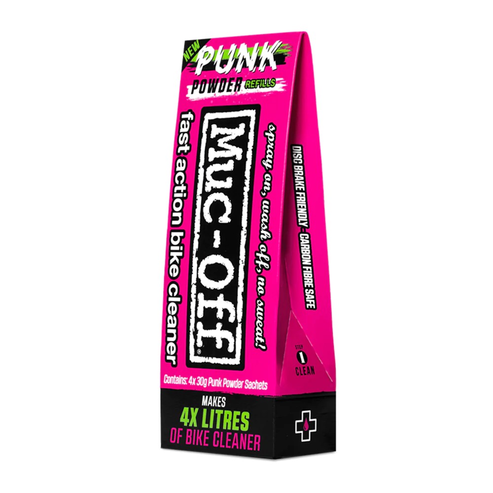 

Muc Off Очиститель универсальный Muc-Off Bike Cleaner Punk Powder 4 x 30g, цвет Розовый