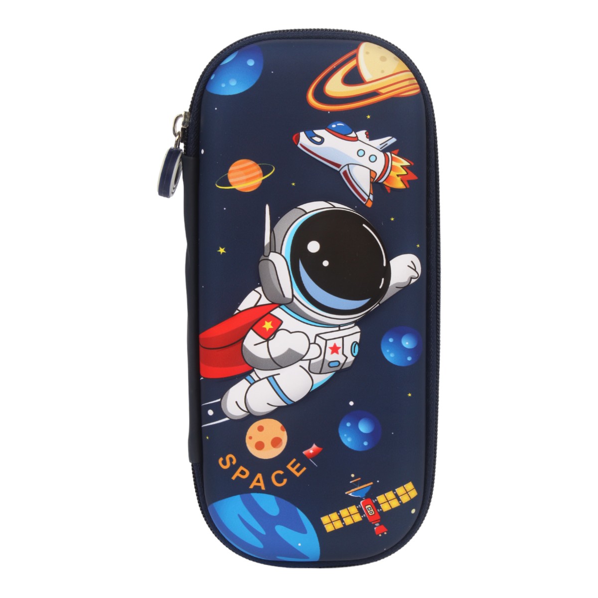 

Пенал 3D Космонавт 18,5х7х4 см, Разноцветный, D-608B-420