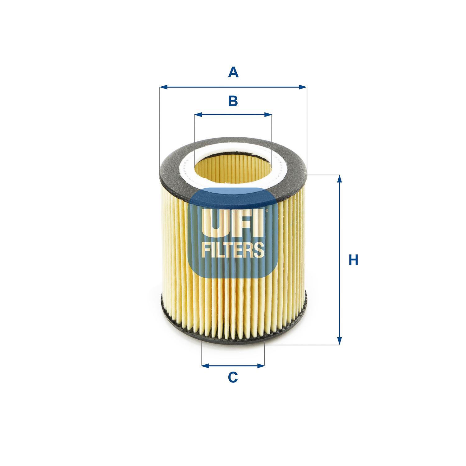 

Фильтр масляный UFI 25.058.00