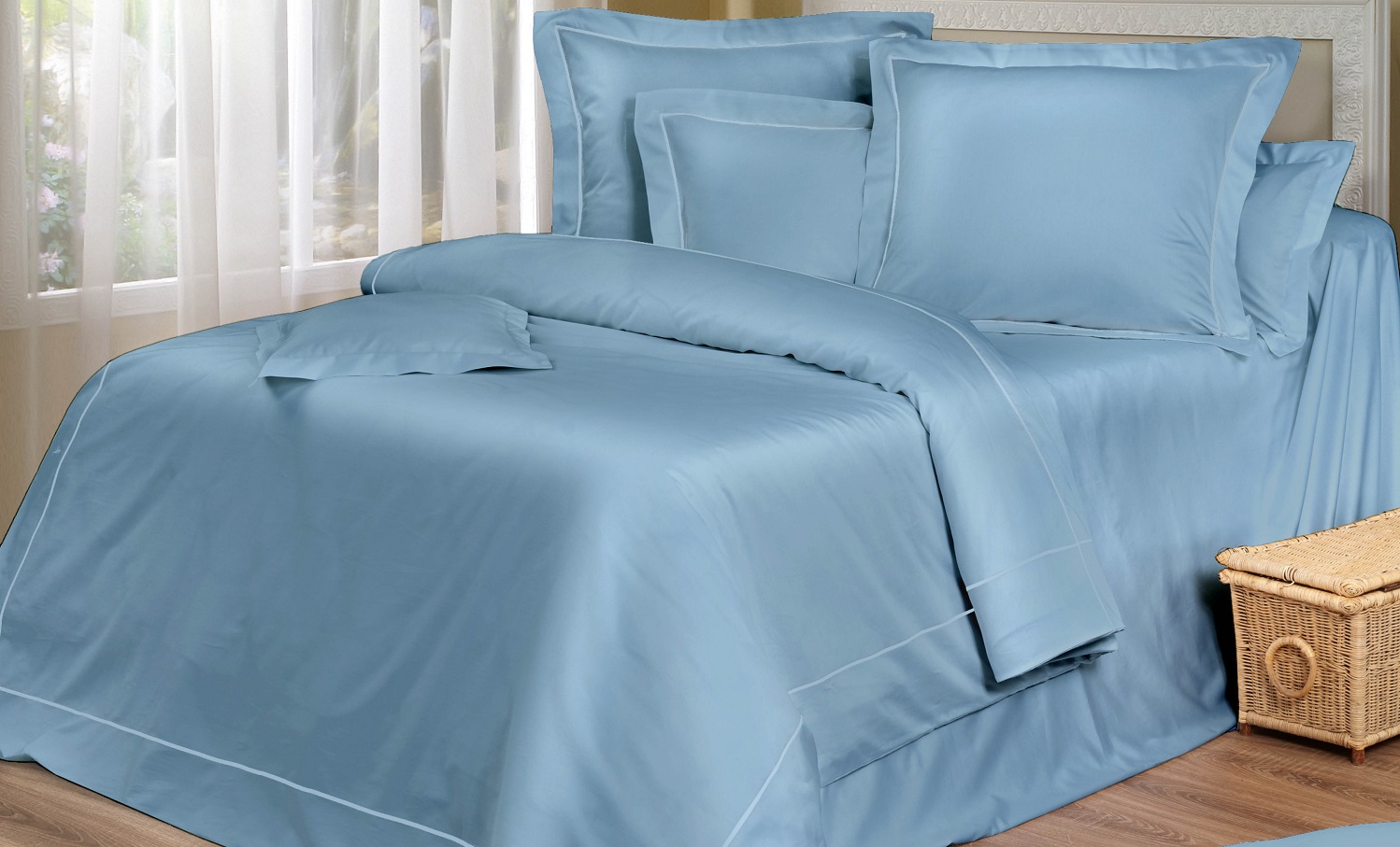 

Постельное белье Cotton Dreams Randy ранди 800тс, 70x70 (семейное)