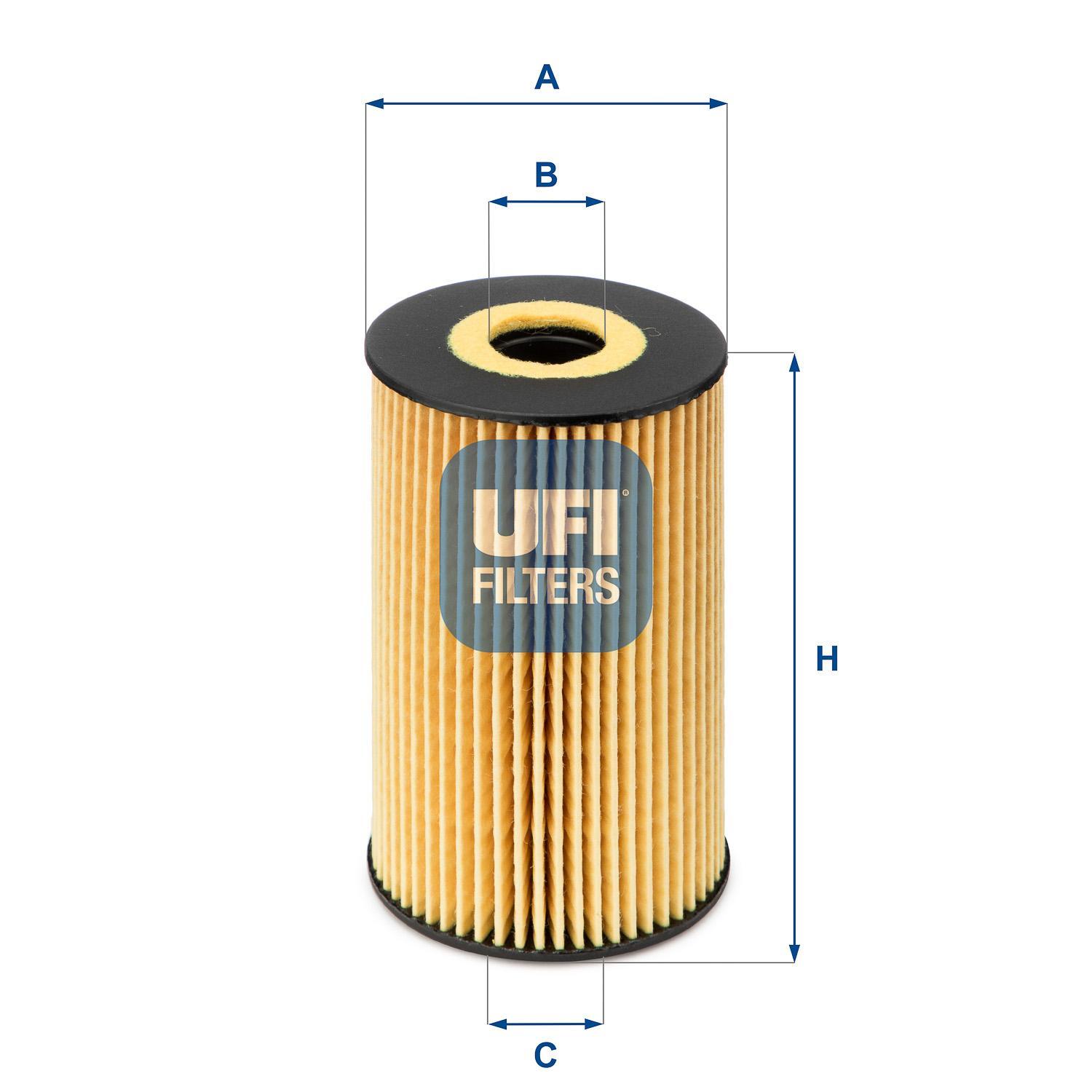 

Фильтр масляный UFI 25.106.00