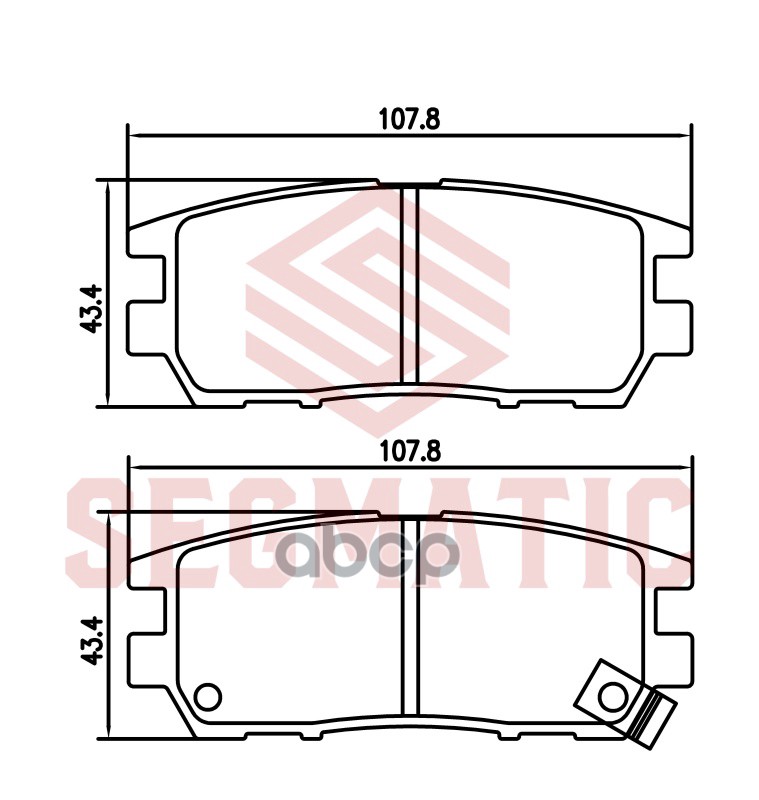 

Колодка Торм Диск Зад Mitsubishi Montero Sport 3.0 1998 - По Наст. Время, Mitsubishi Delic