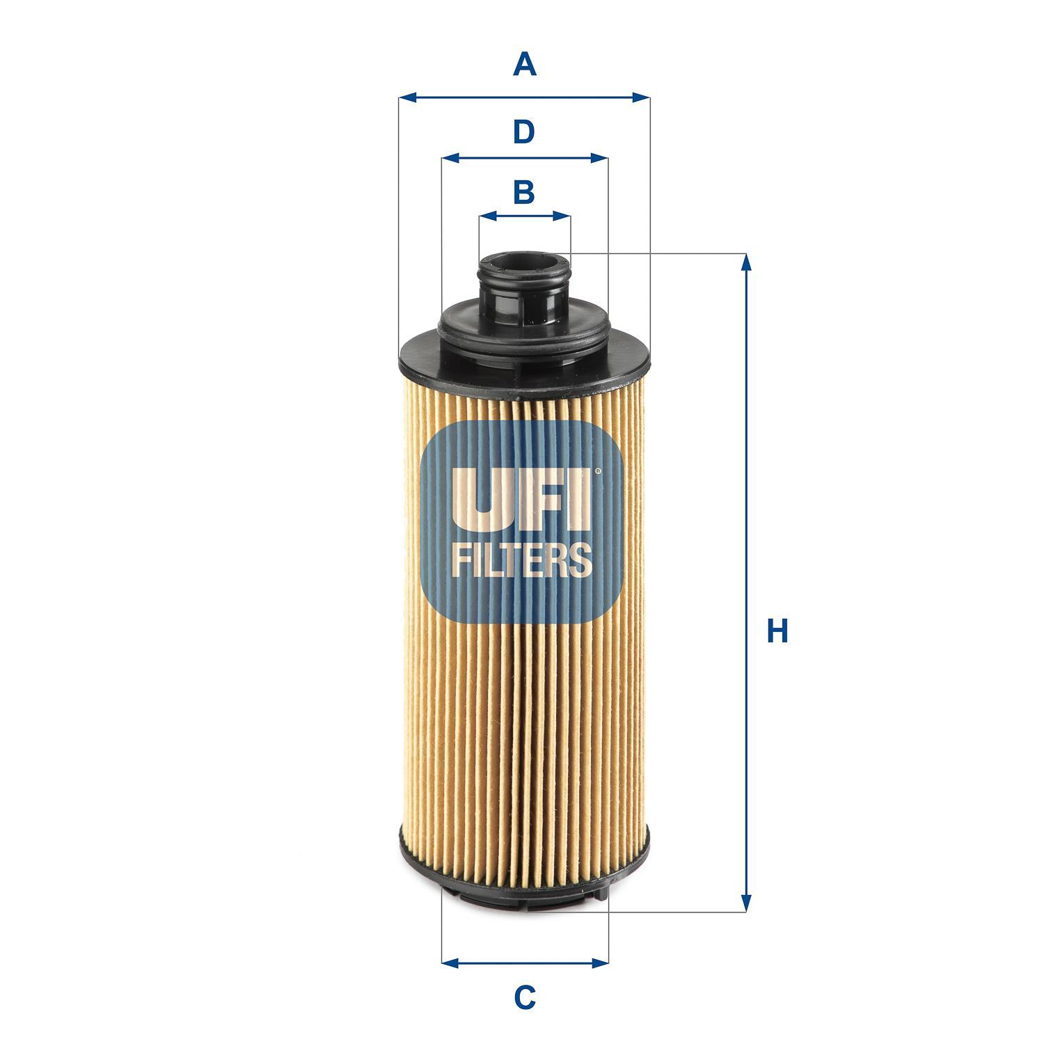 

Фильтр масляный UFI 25.082.00