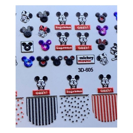 

3D-слайдер Anna Tkacheva №605 Животные. Маус, Разноцветный