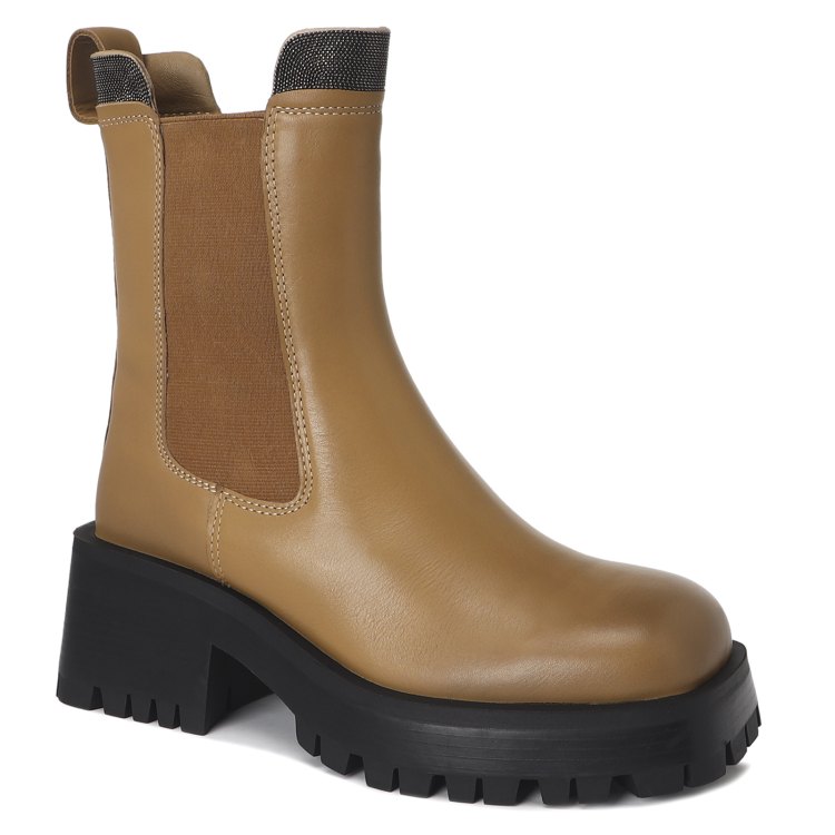 

Полусапоги женские Tendance SW2371-1 коричневые 40 EU, Коричневый, SW2371-1
