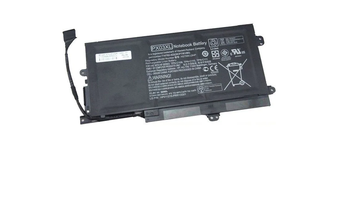 

Аккумулятор для ноутбука HP HSTNN-LB4P 4350 мАч 11,25В, HSTNN-LB4P