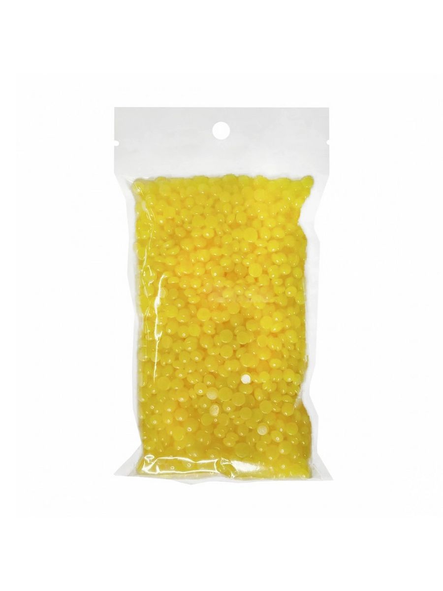 Воск полимерный Lilu в гранулах в пакете, 100 гр, 01 Natural (Полупрозрачный)