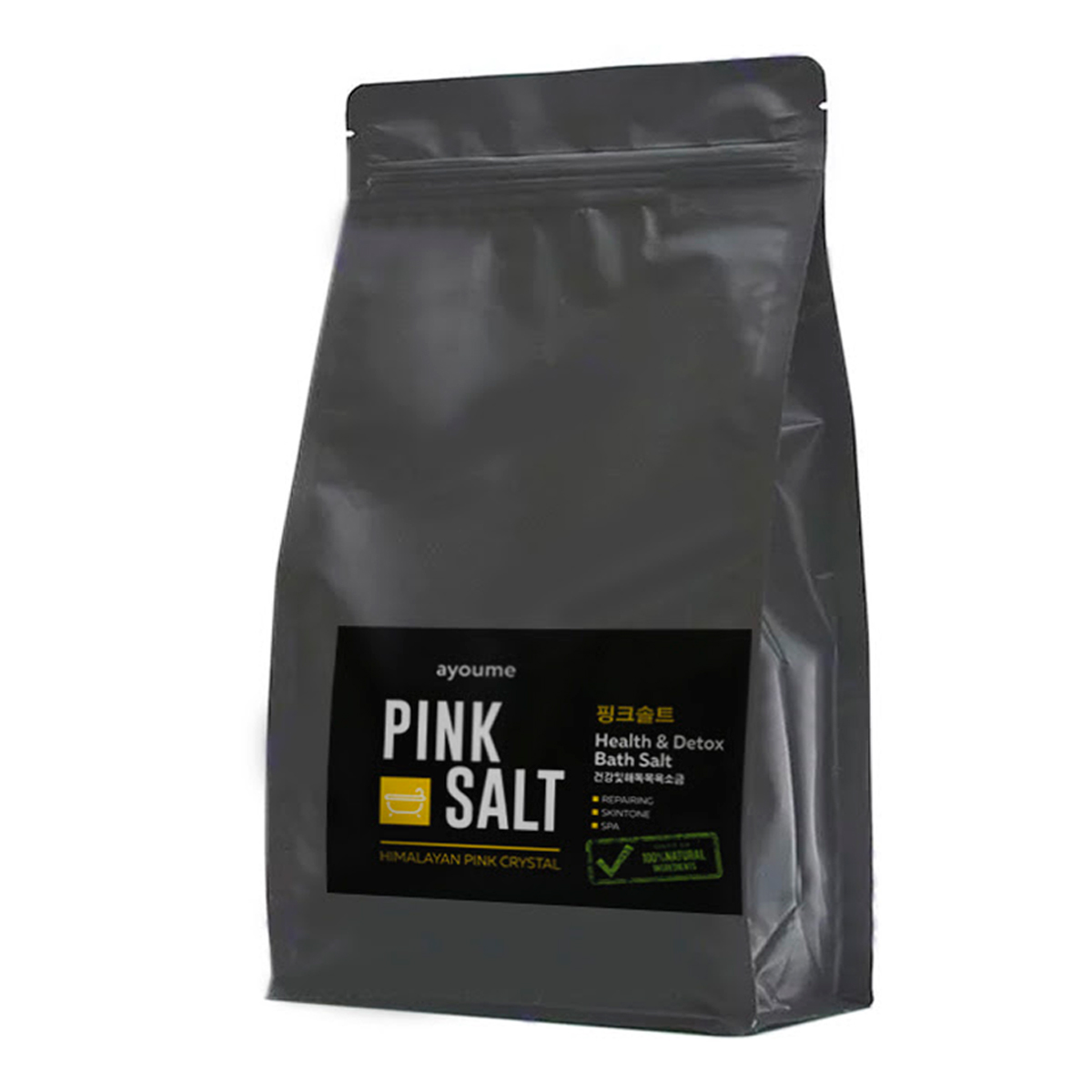 Гималайская соль для ванны эпсом Ayoume Pink Salt полупальто pink salt