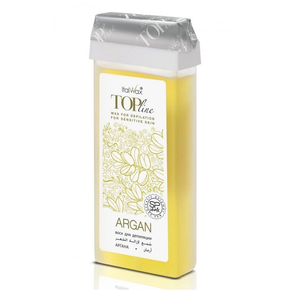 

Воск для депиляции Italwax Top Formula Аргана теплый 100 мл, Желтый, kr-576