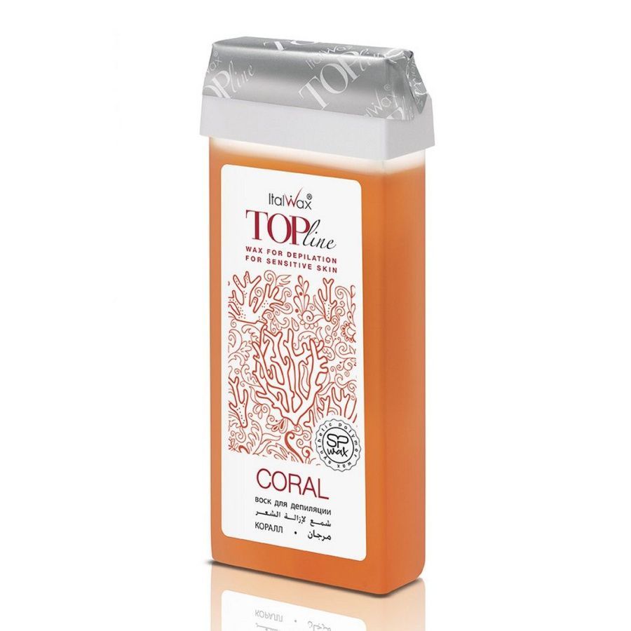 

Воск для депиляции Italwax Top Formula Коралл теплый 100 мл, kr-577