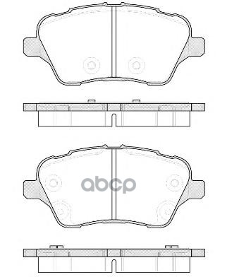 

Колодки тормозные Remsa передние 151400, Колодки торм.пер. Remsa 151400 Remsa 151400