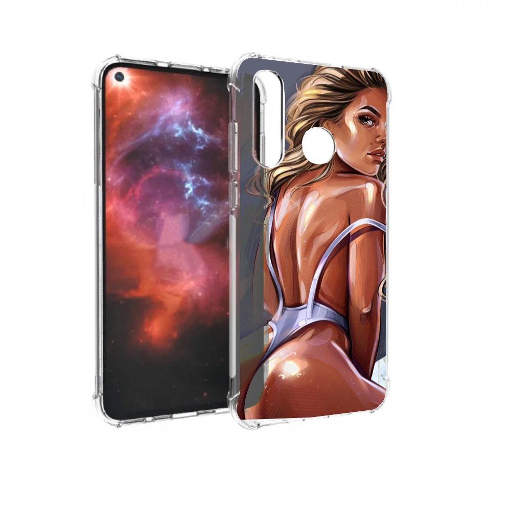 

Чехол бампер MyPads craigos-art для Huawei Nova 4 противоударный, Прозрачный, Tocco