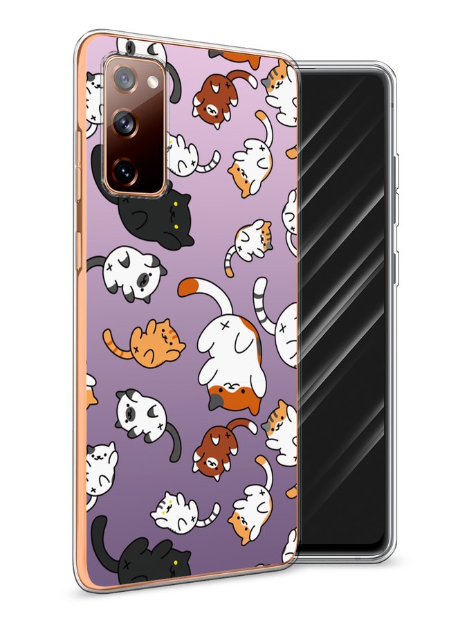 

Чехол Awog на Samsung Galaxy S20 FE / Самсунг S20 FE "Котопад", Разноцветный, 2101350-7