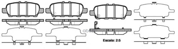 

876 41 [5580077K00] колодки дисковые з. Suzuki Grand Vitara all 09>