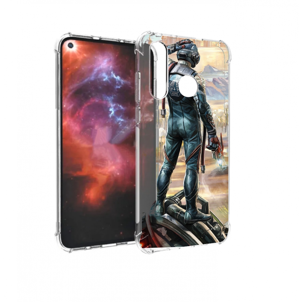 

Чехол бампер MyPads the-outer-worlds для Huawei Nova 4 противоуд, Прозрачный, Tocco