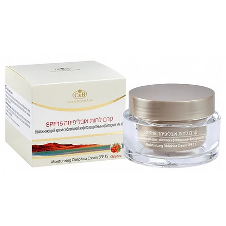 

Крем для лица Care & Beauty Line Obliphica, SPF 15, 50 мл