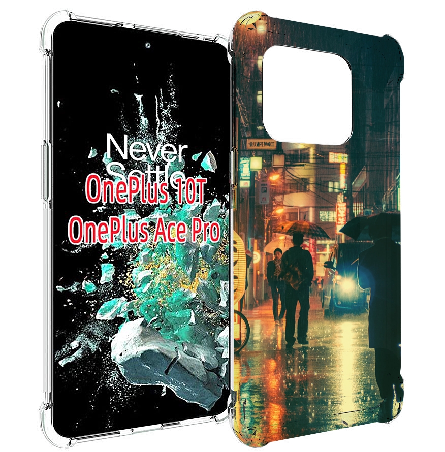 

Чехол MyPads Токио-сеул для OnePlus 10T, Прозрачный, Tocco