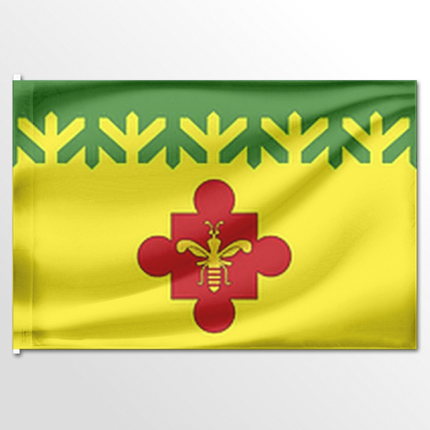

Флаг ЦТП ФЕНИКС Кувакинского сельского поселения 135x90 см, 7435-135x90