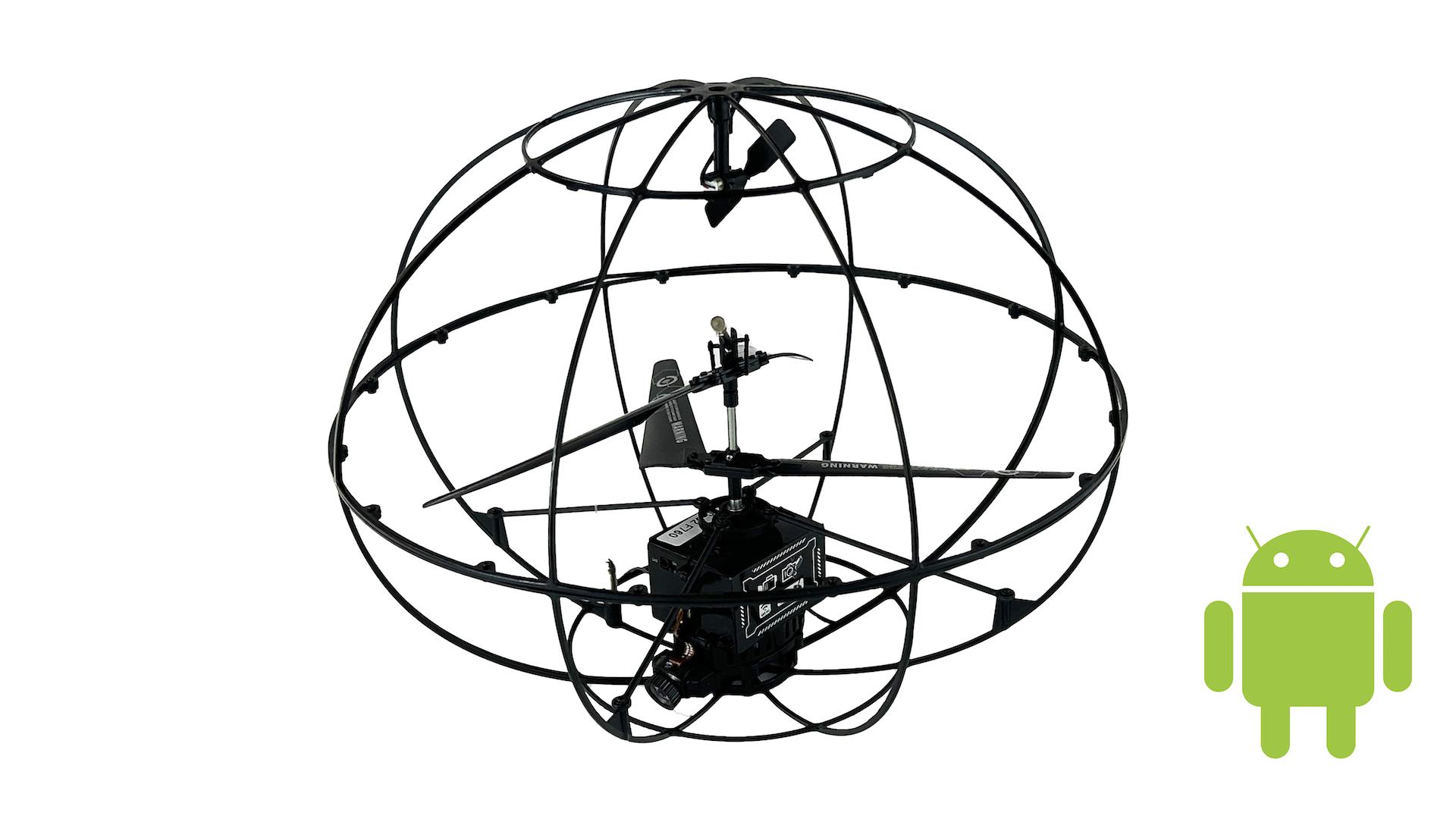 Летающий шар Happy Cow Robotic UFO (Управление через Android + Транслирующая камера) автоград flydrone камера 1080p wi fi 2 аккумулятора 866