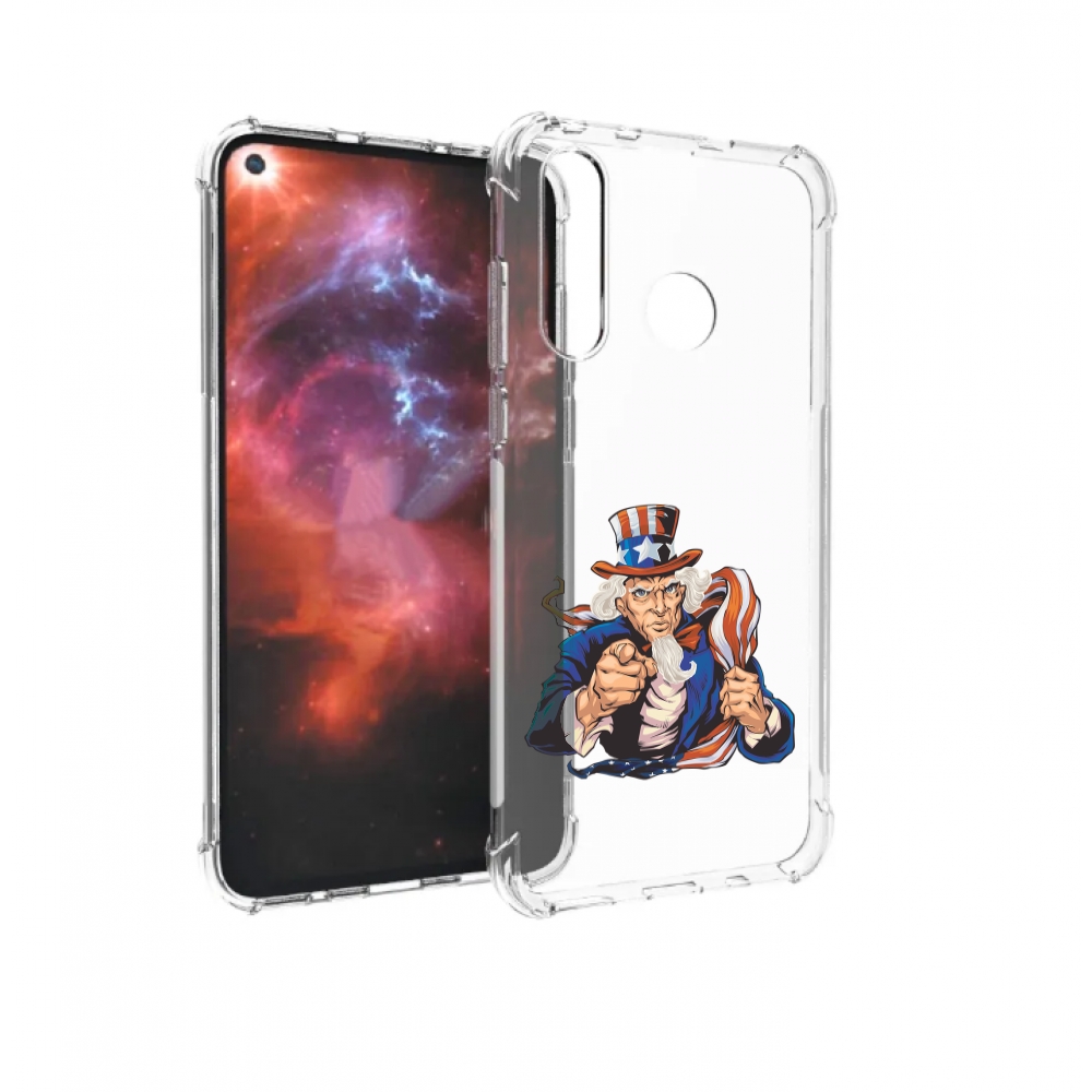 

Чехол бампер MyPads Американский-дед для Huawei Nova 4 противоуд, Прозрачный, Tocco