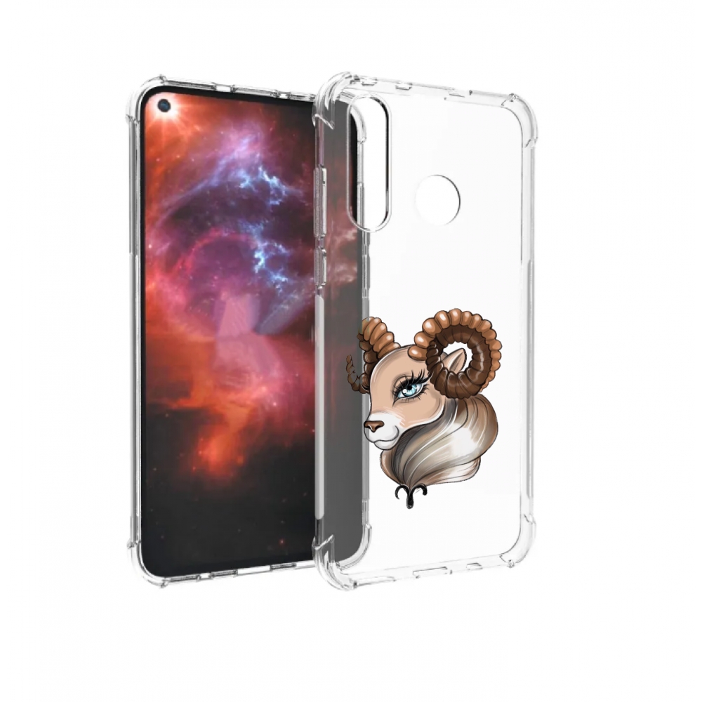 

Чехол бампер MyPads Барашка для Huawei Nova 4 противоударный, Прозрачный, Tocco