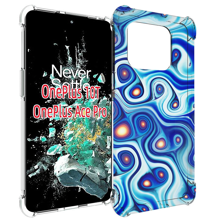 

Чехол MyPads абстрактная-текстура для OnePlus 10T, Прозрачный, Tocco