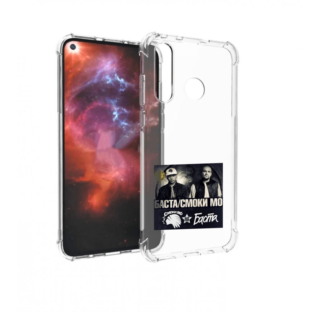 

Чехол бампер MyPads Баста, Смоки Мо Баста для Huawei Nova 4 прот, Прозрачный, Tocco