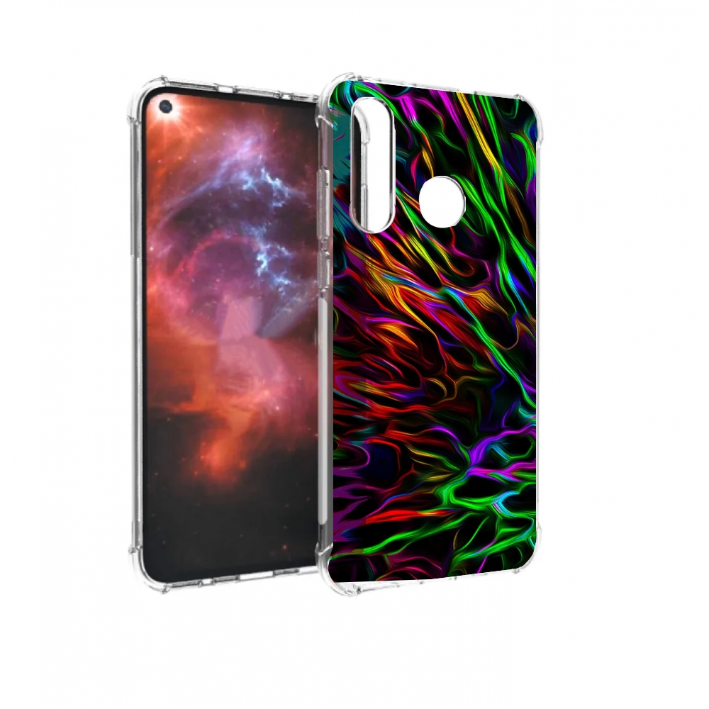 Чехол бампер MyPads Бензин для Huawei Nova 4 противоударный