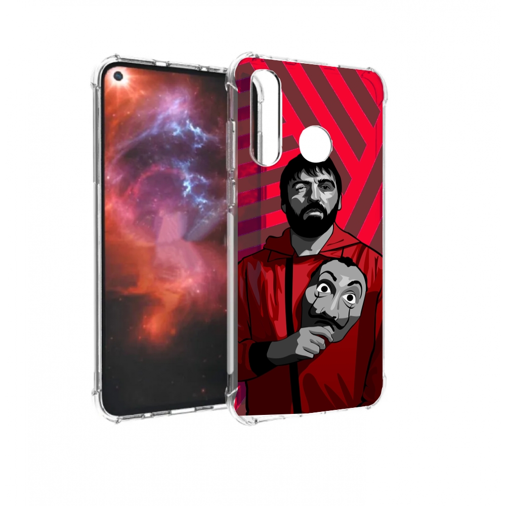

Чехол бампер MyPads Богата-Бумажный-дом для Huawei Nova 4 против, Прозрачный, Tocco