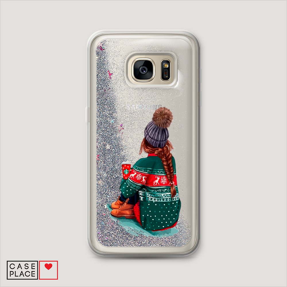 

Чехол Awog на Samsung Galaxy S7 "Winter dreams", Разноцветный, 24591-1