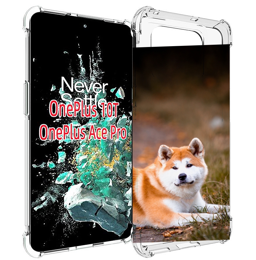 

Чехол MyPads акита ину для OnePlus 10T, Прозрачный, Tocco