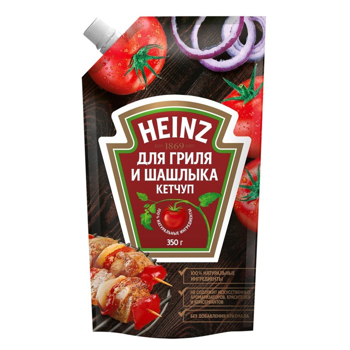 Кетчуп Heinz для гриля и шашлыка 320 г