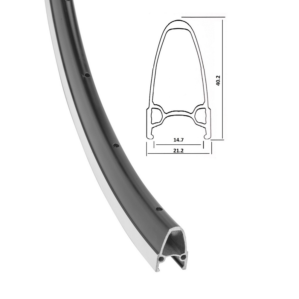 

Stels Обод 28 XD-40 24H, цвет Черный, XD-40
