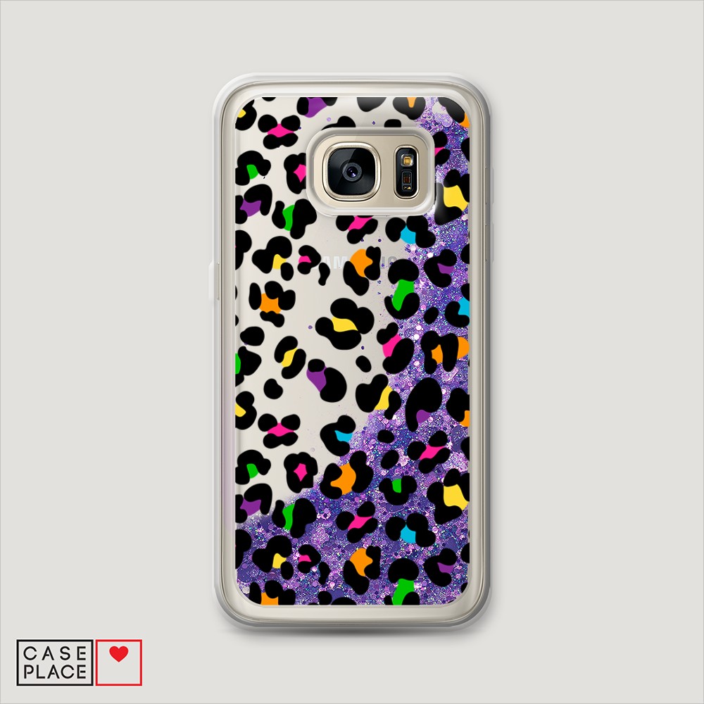

Чехол Awog на Samsung Galaxy S7 "Яркий леопард", Разноцветный, 24592-1