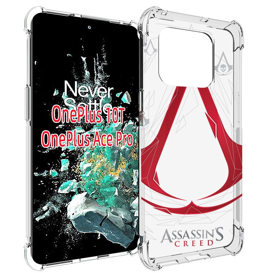 

Чехол MyPads ассасин-крид-знак для OnePlus 10T, Прозрачный, Tocco
