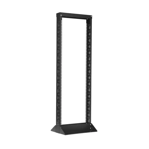 

Серверный шкаф Hyperline Глубина 10,6см, черный, Hyperline ORL1-32-RAL9005 Открытая стойка 19-дюймовая (19"), 32U, однорамная, цвет черный (RAL 9005)