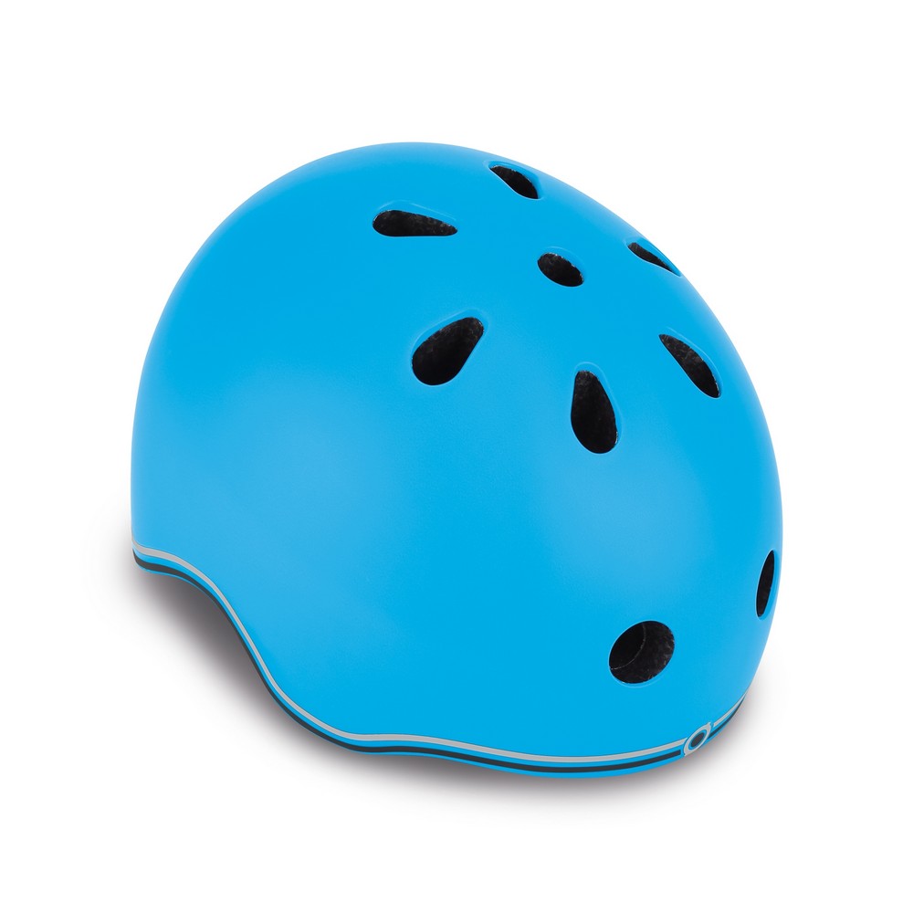 Globber Шлем защитный Globber Go Up Lights, цвет Голубой, ростовка XXS/XS