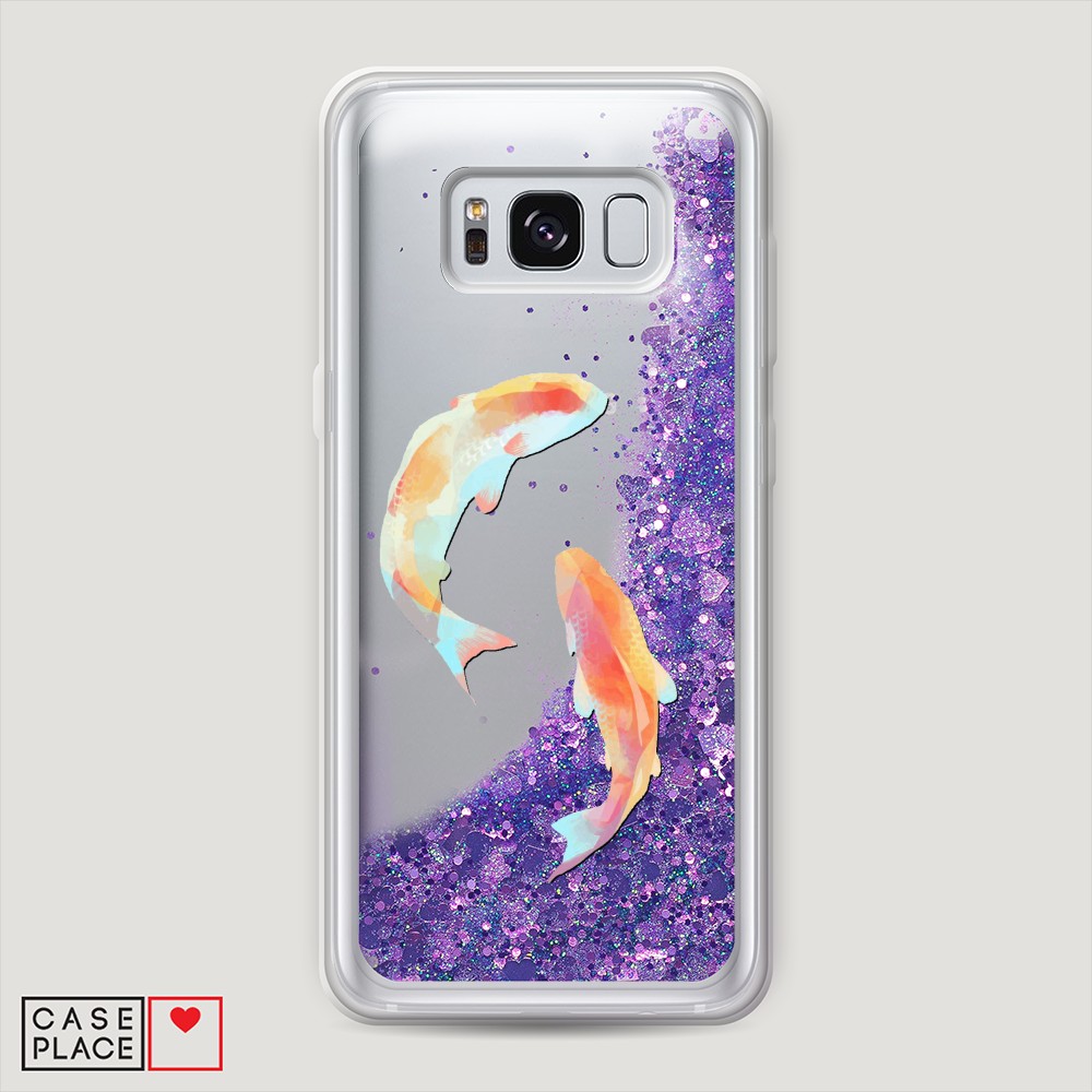 

Чехол Awog на Samsung Galaxy S8 "Акварельные карпы", Разноцветный, 24792-1