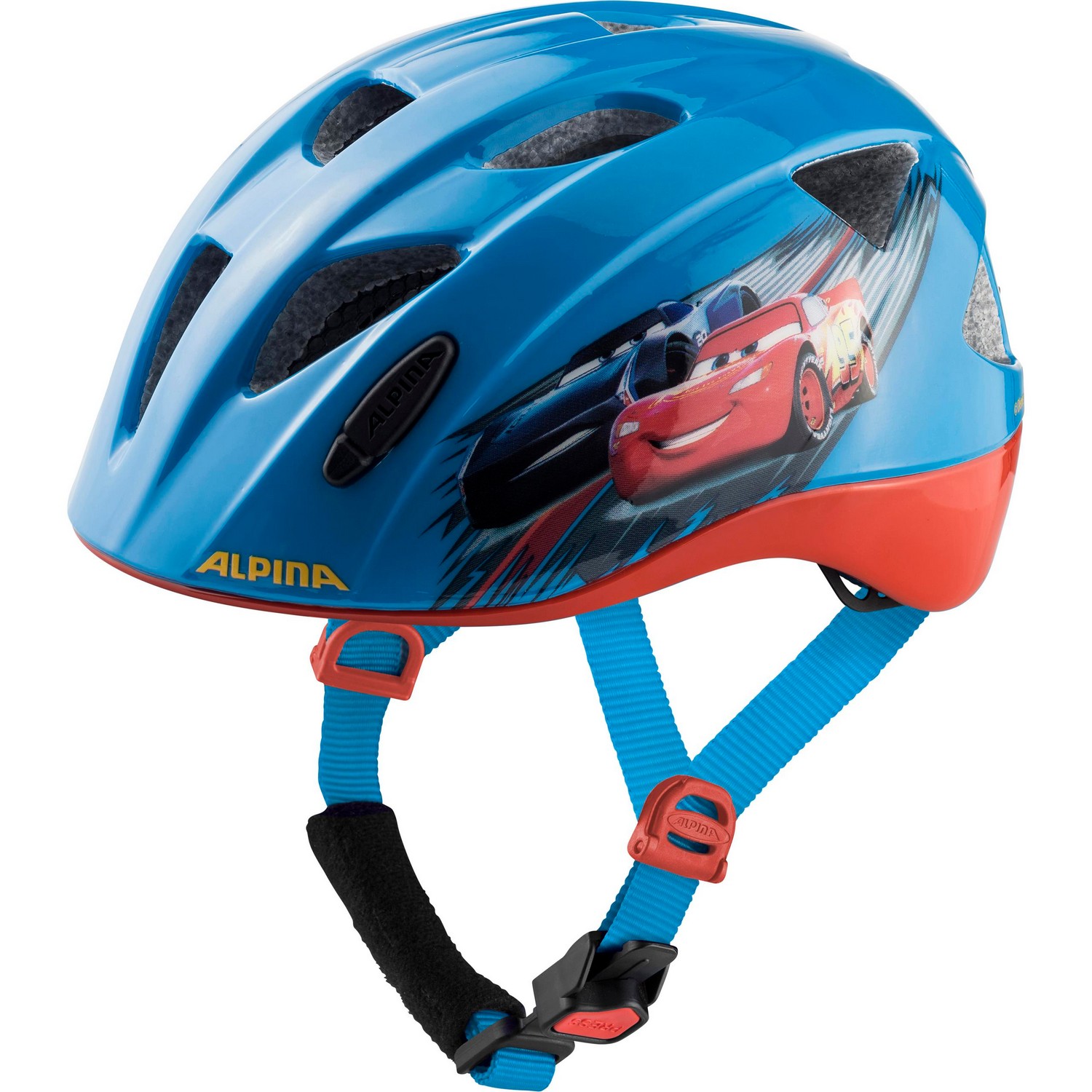 

Alpina Шлем защитный Alpina Ximo Disney Cars, цвет Синий, ростовка 45-49см