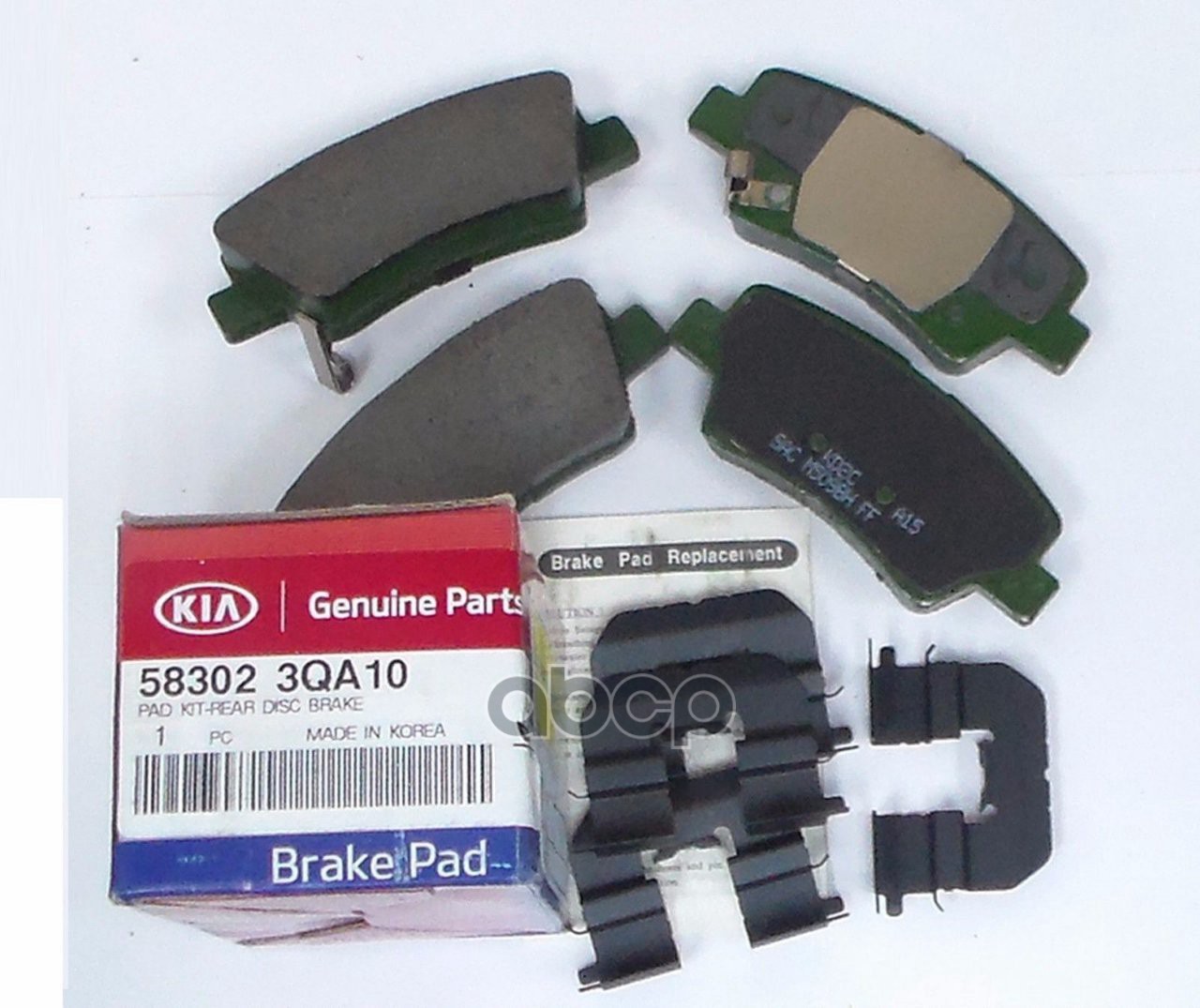 

Комплект Тормозных Колодок (4шт) 58302-3qa10 Hyundai-KIA арт. 58302-3QA10